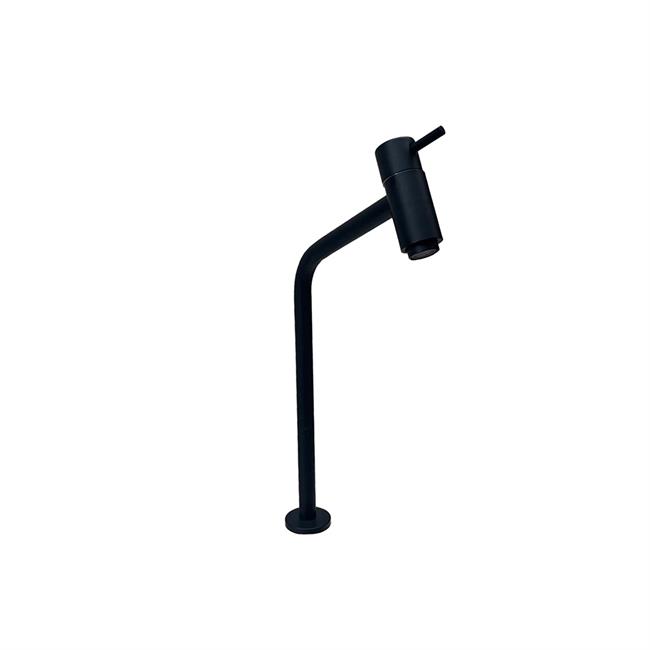 Torneira Link. Redonda Alta 45º 19mm Black 1023-0004