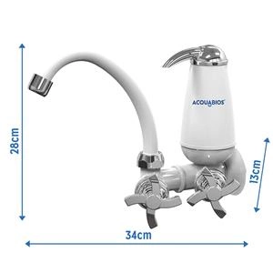 FILTROS COM TORNEIRA MÓVEL QUADRISETA 1/4 1006-0091 