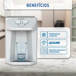 PURIFICADOR DE ÁGUA PREMIUM COMPRESSOR 1008-0155