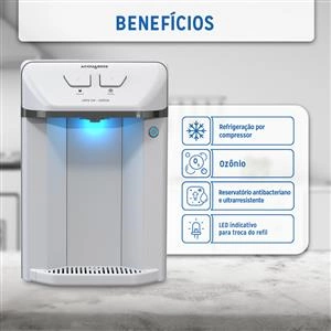 PURIFICADOR DE ÁGUA ULTRA ICE OZÔNIO CLASSE A 1008-0131 