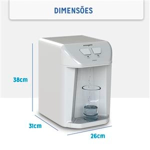 PURIFICADOR DE ÁGUA GELADA PREMIUM ELETRÔNICO BIVOLT  1008-0069 