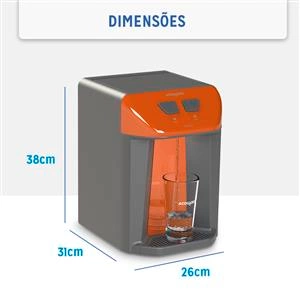 PURIFICADOR DE ÁGUA GELADA PREMIUM ELETRÔNICO BIVOLT  1008-0074 