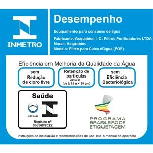 FILTROS CAIXA D'AGUA 1000-0065 