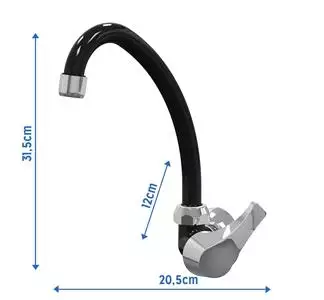 TORNEIRA PREMIUM DE PAREDE  1020-0003 
