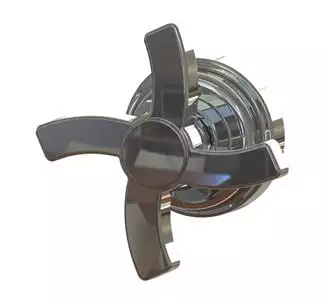 VOLANTE QUADRISETA CROMADO 1009-0137 