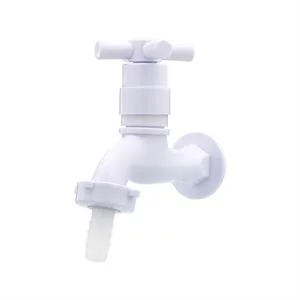 Torneira ABS Jardim branca com bico 1023-0057 