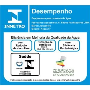 FILTRO ACQUA 5 1000-0019 