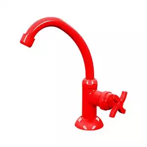 TORNEIRA COLORS BCD LAVATORIO VERMELHA 1009-0201 