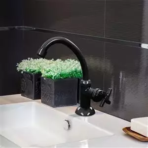 TORNEIRA COLORS BCD LAVATORIO PRETA 1009-0202 